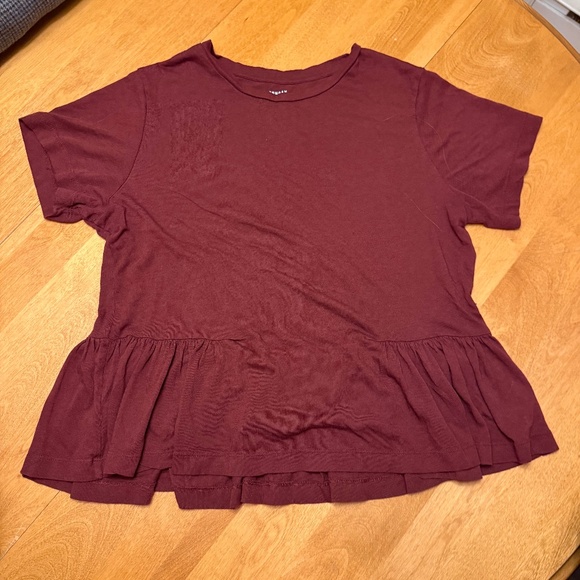 Aritzia Sunday Best Peplum Top - M - Picture 1 of 2